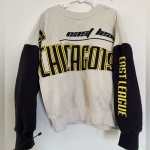 Zara Boy Black and Cream Sweater